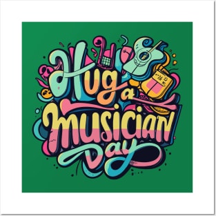 National Hug a Musician Day – November Posters and Art